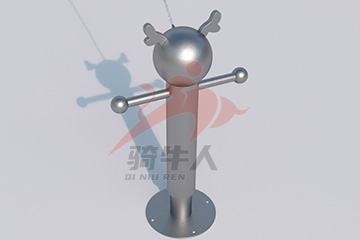 定制版鹿角裝飾星球按壓射水槍