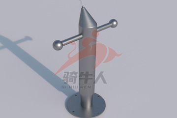 直柄錐頭按壓射水槍